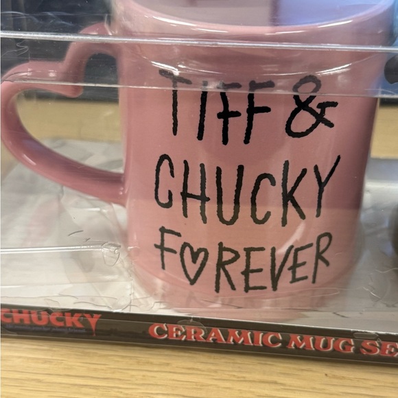 Chucky and Tiffany Ceramic Mug Set - Picture 5 of 5